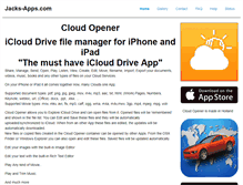 Tablet Screenshot of jacks-apps.com